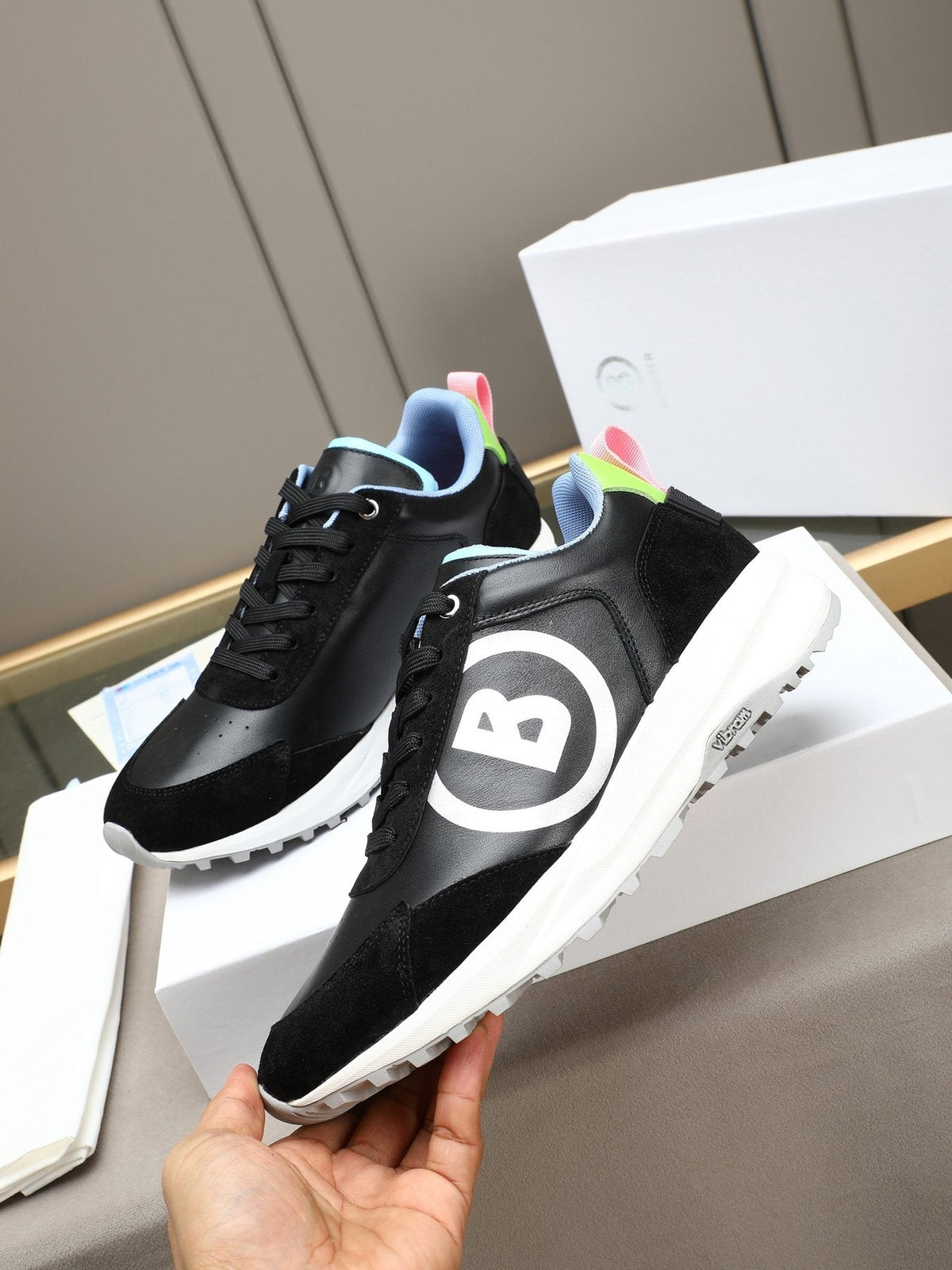 BOGNER B Emblem Low-Top Sneakers — model