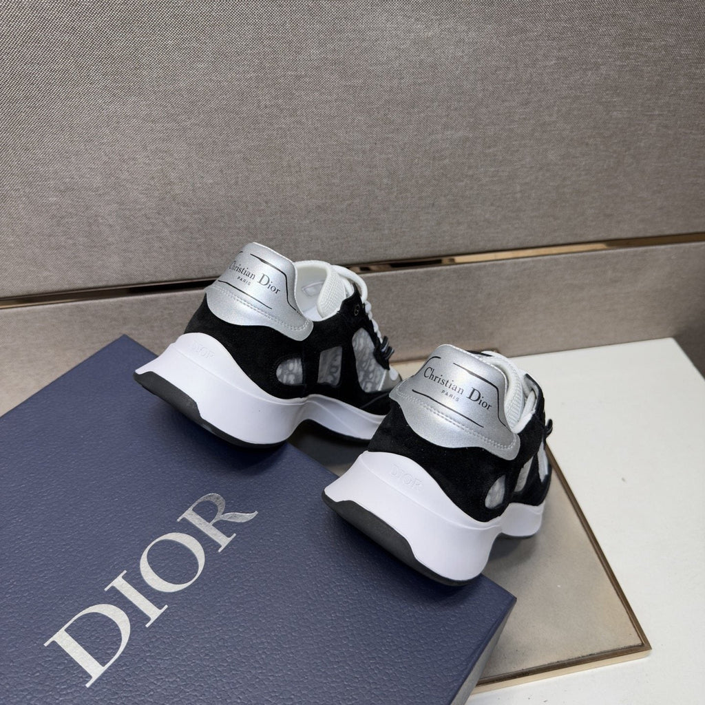 Dior Paneled Low-Top Sneakers — back
